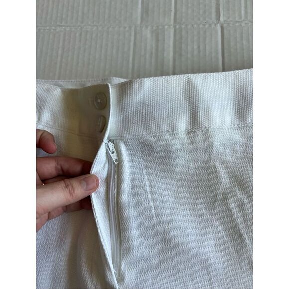 NWT George size 16 modern fit white capris - Picture 4 of 11
